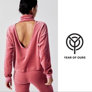 NEW Carbon 38 Years Of Ours Open Back Velour
